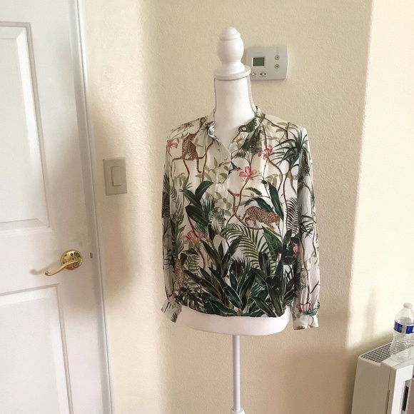 H&M print top - Picture 1 of 4